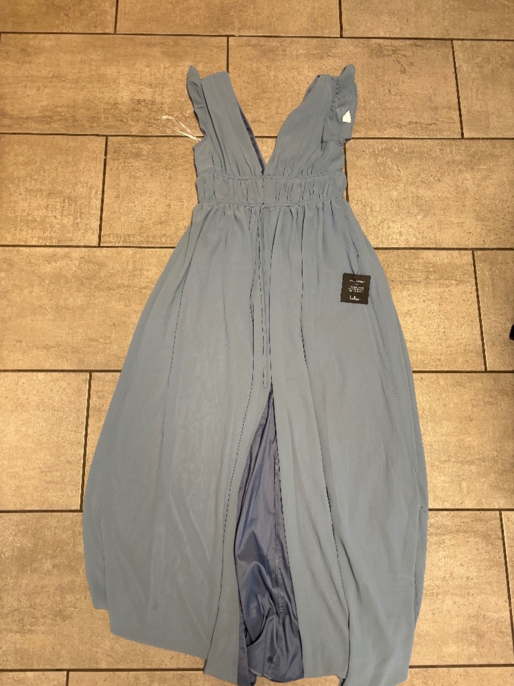 Lulus Muted Blue Dress